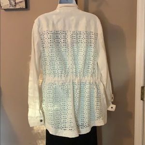 Lucky brand large linen jacket